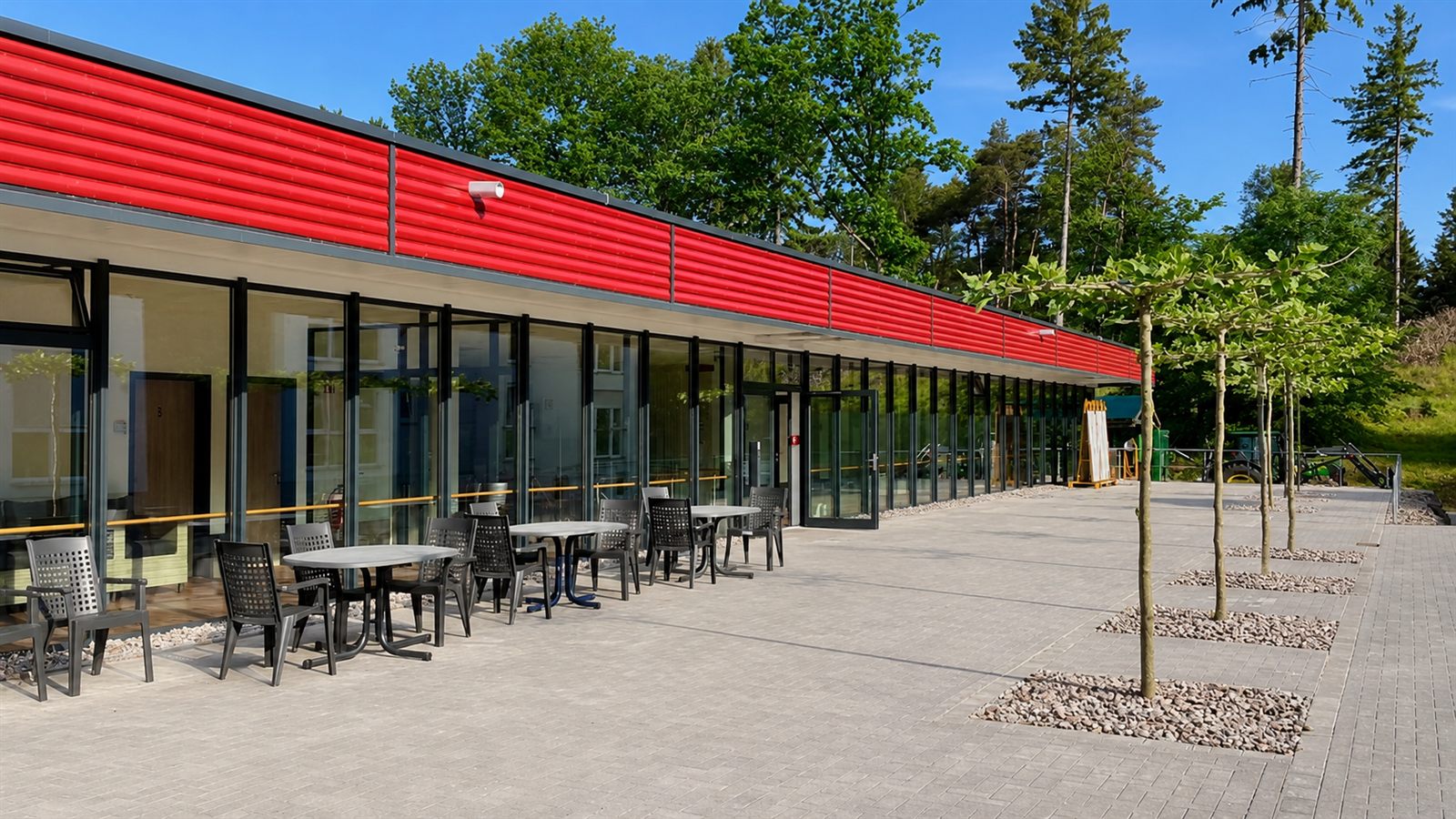 Seniorenzentrum mit Terrasse im Münsterland